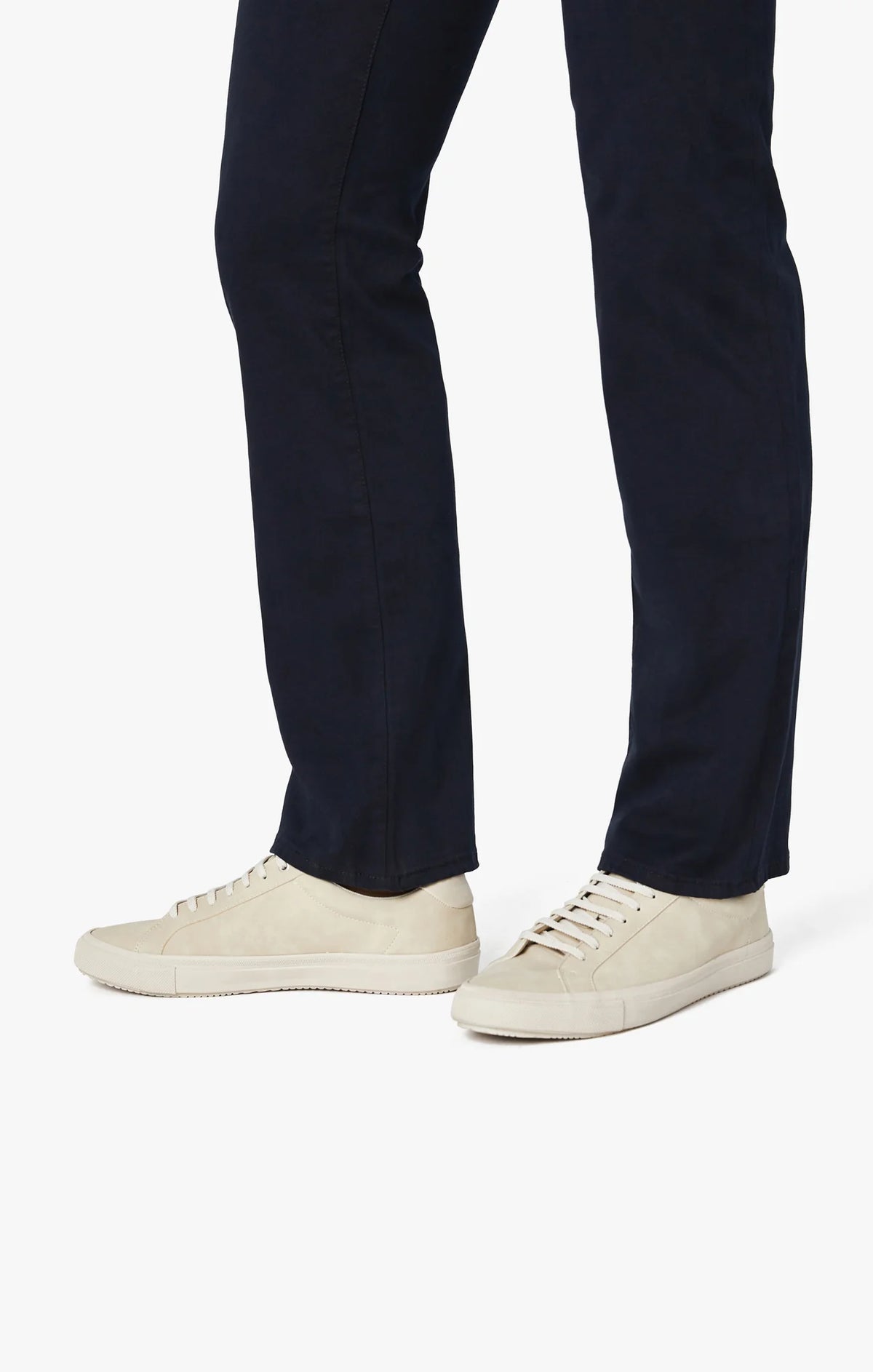 Charisma Relaxed Straight Pants Navy Twill