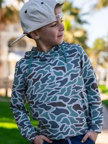 Youth Retro Duck Camo Hoodie