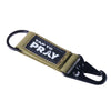 Tap to PRAY Tactical Carabiner Keychain