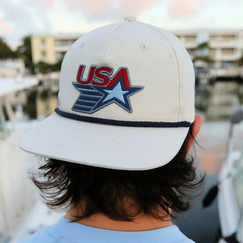 Retro Star USA Hat