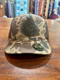 Old School Camo/Brown MS Bull Hat
