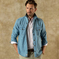 Denim Snap Shirt