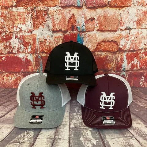 Mississippi State Baseball Puff Logo Hat