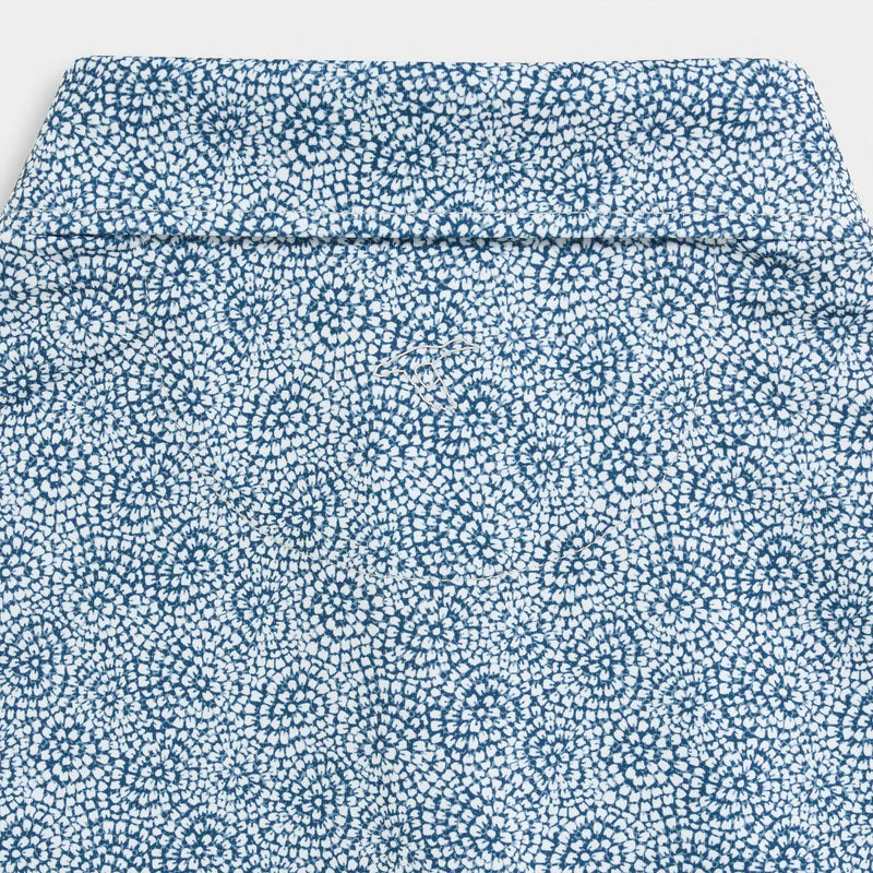 Storm Dahlia Printed Performance Polo