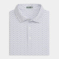 Violet Flies Printed Performance Polo