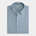 Colonial Blue Martins Royal Oxford Performance Sport Shirt