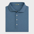 Cobalt Youth Flyway Printed Performance Polo