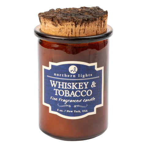 Whiskey & Tobacco 5oz Candle