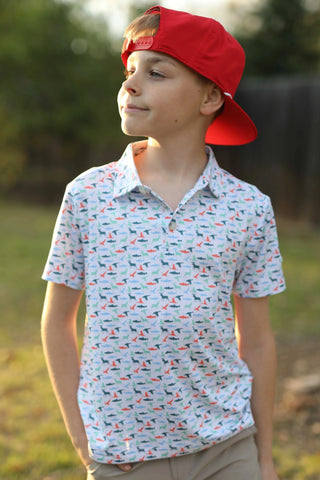 The Great Outdoors Youth Performance Polo