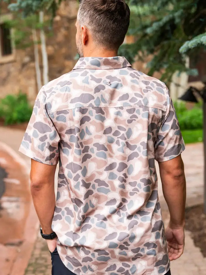 Pintail Camo Button Up