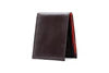 Edward Saddle Leather Billfold - Chocolate