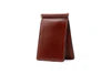 Edward Credit Card Money Clip - Saddle Leather