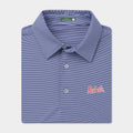 Navy Club Pinstripe Polo
