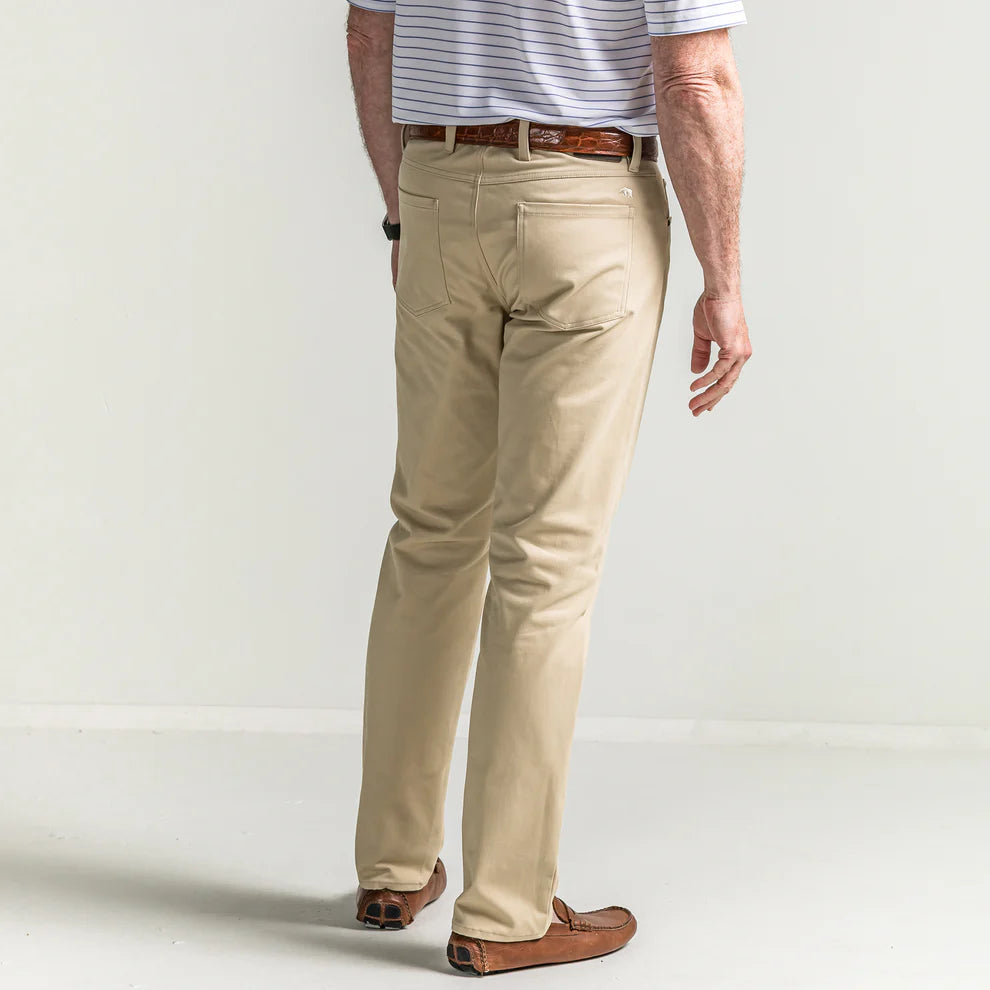 Tan Classic Five Pocket Pant