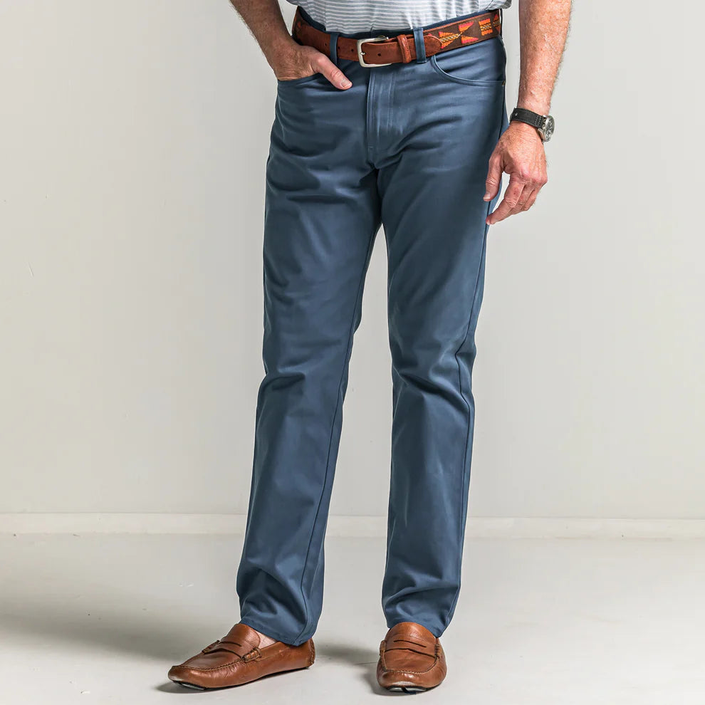 Dark Denim Classic Five Pocket Pant