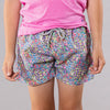 Boy's Abstract Fish Swim Trunks