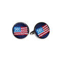 American Flag Needlepoint Cufflinks