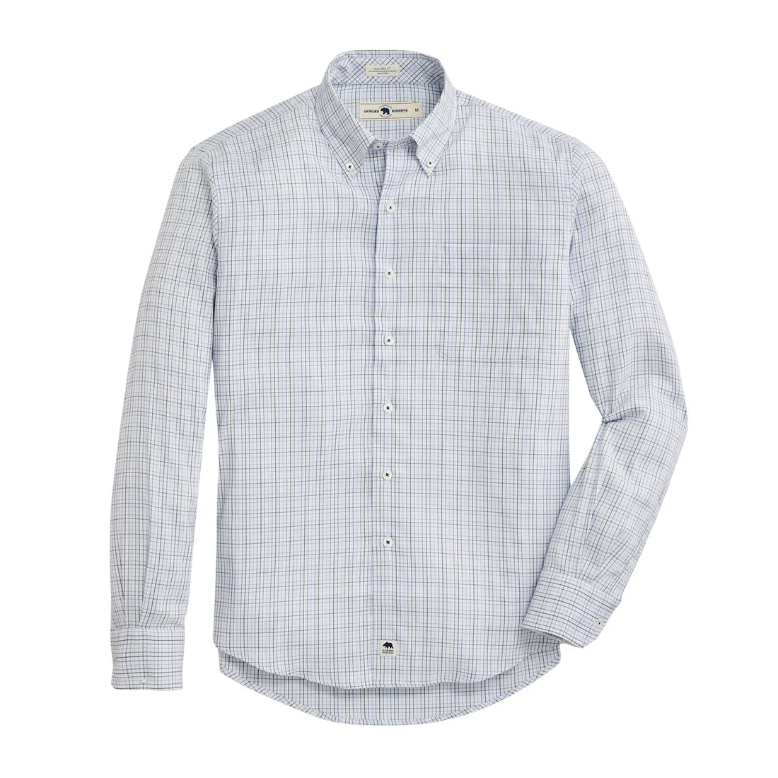 Cromarty Tailored Fit Brushed Performance Twill - Blue Horizon shopnortons Cromarty Tailored Fit Brushed Performance Twill - Blue Horizon shopnortons