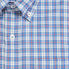 Applecross Classic Fit Performance Button Down - Blue Horizon