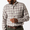 Malcom Plaid Cotton Flannel Sports Shirt