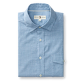 Cotton Chambray Sport Shirt - Verona Solid