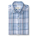 Linen Poplin Sport Shirt - Bridger Plaid