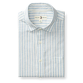 Linen Cotton Oxford Sport Shirt - Baster Stripe