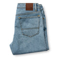 Classic Straight Fit Light Wash Denim