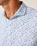 JO Merica Featherweight Performance Polo - Barracuda