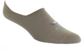 Taupe w/ Golf Clubs High Vamp Wool No-Show Socks