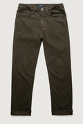 Courage Straight Leg Pants in Green Cactus Twill