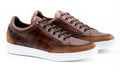 Carson Alligator Grain Sneakers