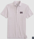 Mississippi State Block M Stetsons Polo - Maroon