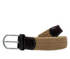 The Palm Beach Solid Woven Stretch Belt