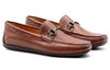 Bermuda Horse Bit Loafer-Havana