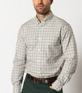 Cotton Twill Sport Shirt - Cooper Plaid