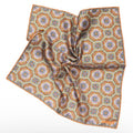 Rust Bohemian Pocket Square