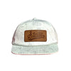 State Script Leather Patch Hat