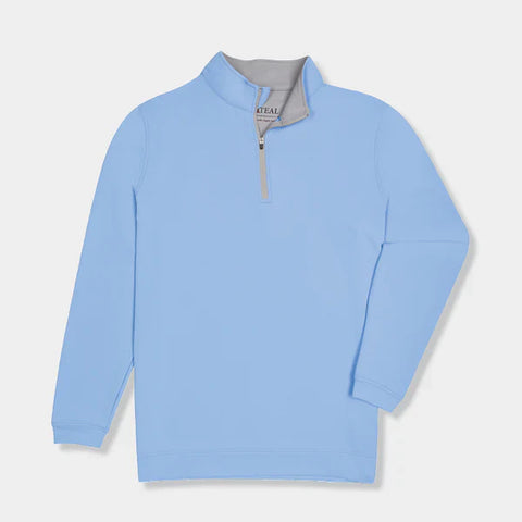 Solid Heritage Blue Venture Quarter Zip