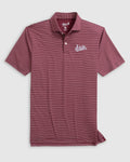 Beau Maroon Mississippi State Script Polo