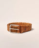 Tessuto Stretch Leather Belt