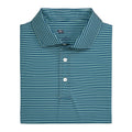 Trophy Stripe Performance Pique Polo