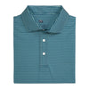Trophy Stripe Performance Pique Polo