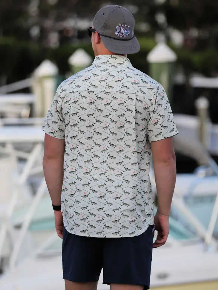 Fish & Reel Button Up