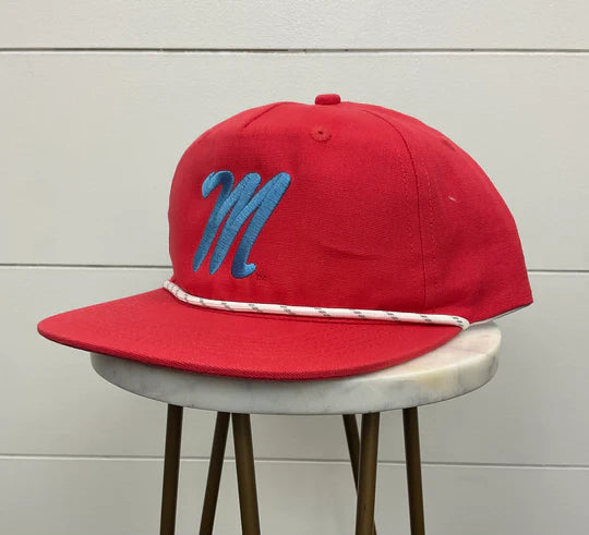 "M" Rope Hat