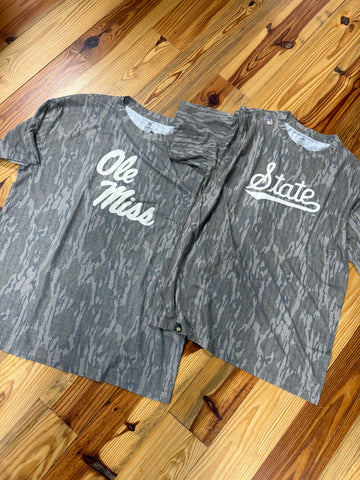 Bottomland Ole Miss Script Tee