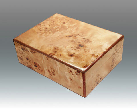 Natural Burl Wood Box