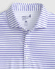 Reese Striped Jersey Performance Polo