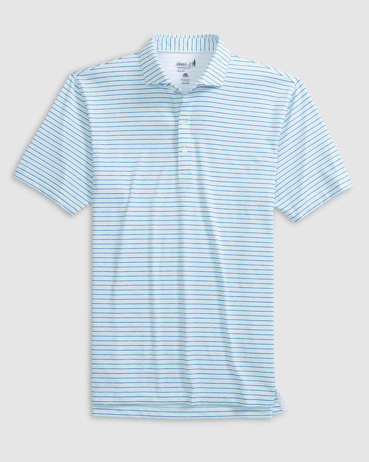 Vik Striped Jersey Performance Polo