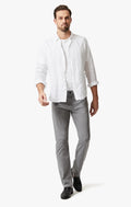 Charisma Relaxed Straight Pants in Shark Twill